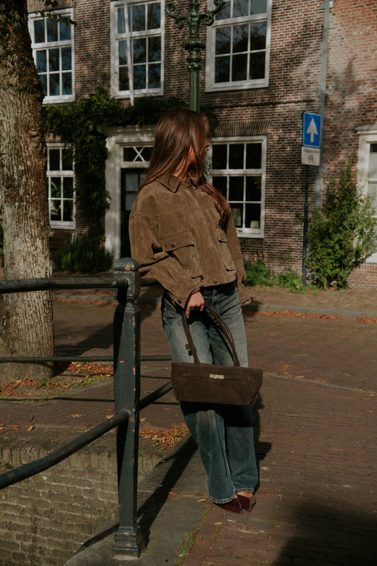 Suède Shoulder Bag